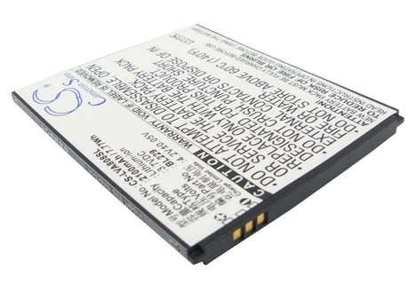 3.7V, Li-ion, 2100mAh, SmartPhone battery fits Lenovo, Bl229, A8, A806, 7.77Wh Mobile, SmartPhone Cameron Sino Technology Limited (Smartphone)