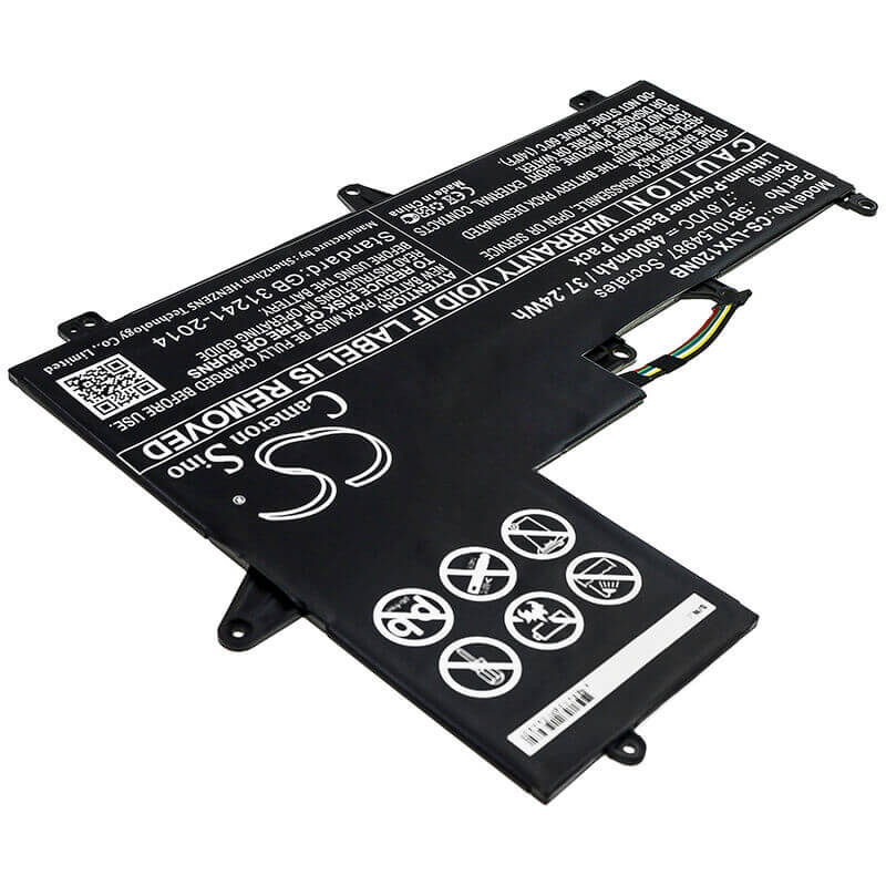 Battery For Lenovo, Air 12, Xiaoxin Air 12 7.6v, 4900mah - 37.24wh Notebook, Laptop Cameron Sino Technology Limited   