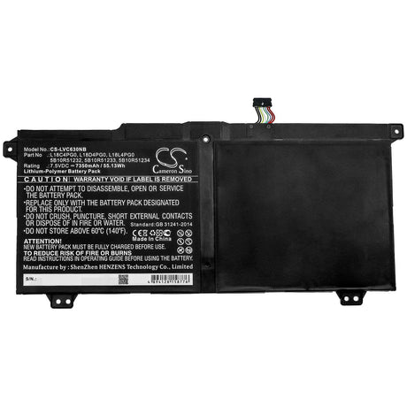 Battery For Lenovo, Chromebook C340-15, Yoga Chromebook C630 7.5v, 7350mah - 55.13wh Notebook, Laptop Cameron Sino Technology Limited   