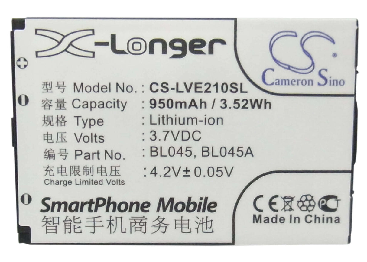 Battery For Lenovo E210, I716, I360 3.7v, 950mah - 3.52wh Batteries for Electronics Cameron Sino Technology Limited (Suspended)