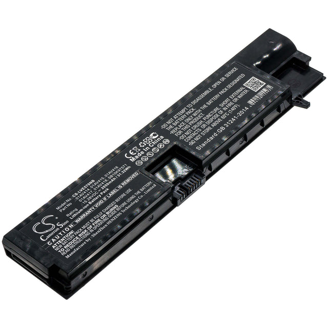 Battery For Lenovo, Hinkpad Edge E570, Thinkpad E570, Thinkpad E570(20h5005ecd) 15.28v, 2050mah - 31.32wh Notebook, Laptop Cameron Sino Technology Limited   
