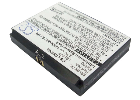 3.7V, Li-ion, 1400mAh, SmartPhone battery fits Lenovo, Bl077, I510, 5.18Wh Mobile, SmartPhone Cameron Sino Technology Limited (Suspended)