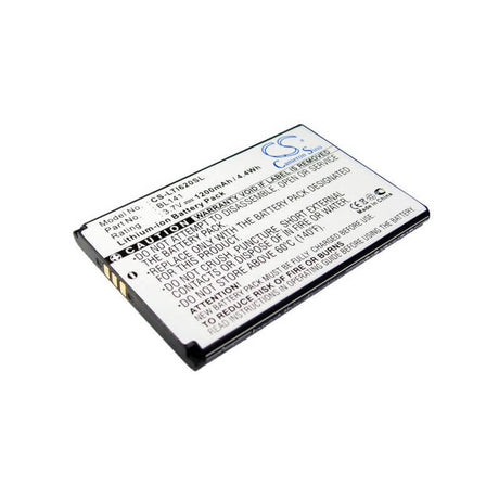 3.7V, Li-ion, 1400mAh, SmartPhone battery fits Lenovo, Bl141, I62, O3, 5.18Wh Mobile, SmartPhone Cameron Sino Technology Limited (Smartphone)