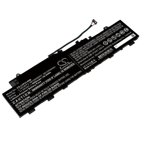 Battery For Lenovo, Ideapad 5 14, Ideapad 5 14are, Ideapad Slim5-14iil 11.55v, 4900mah - 56.60wh Notebook, Laptop Cameron Sino Technology Limited   