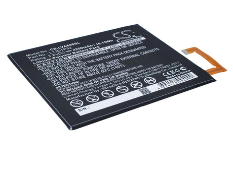3.8V, Li-Polymer, 4250mAh, Tablet battery fits Lenovo, L13d1p32, Ideapad A5500, Ideapad A8, 16.15Wh Tablet Cameron Sino Technology Limited