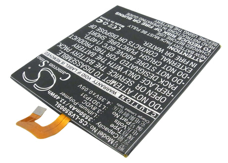 3.8V, Li-Polymer, 3550mAh, Tablet battery fits Lenovo, L13d1p31, A3500, A3500fl 7", 13.49Wh Tablet Cameron Sino Technology Limited