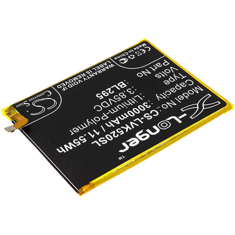 3.85V, Li-Polymer, 3000mAh, SmartPhone battery fits Lenovo, Bl295, K5s, K5s Td-lte Dual Sim, 11.55Wh Mobile, SmartPhone Cameron Sino Technology Limited (Smartphone)