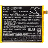 3.85V, Li-Polymer, 3050mAh, SmartPhone battery fits Lenovo, Bl288, L78011, L78012, 11.74Wh Mobile, SmartPhone Cameron Sino Technology Limited (Smartphone)