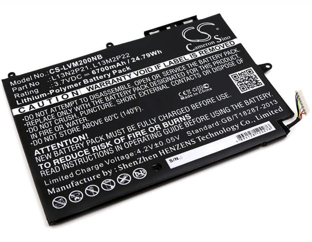 Battery For Lenovo, Miix 2, Miix 2 10, Miix 3 10, Miix 3-1030 3.7v, 6700mah - 24.79wh Notebook, Laptop Cameron Sino Technology Limited (Suspended)   