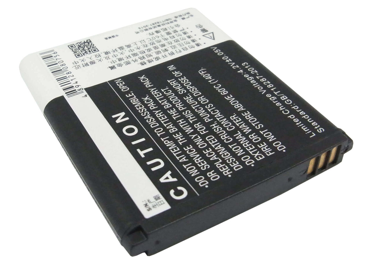 3.7V, Li-ion, 2500mAh, SmartPhone battery fits Lenovo, Bl196, P700, P700i, 9.25Wh Mobile, SmartPhone Cameron Sino Technology Limited (Smartphone)