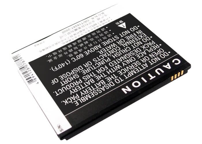 3.7V, Li-ion, 1600mAh, SmartPhone battery fits Lenovo, 21k60, S2005, S2005a, 5.92Wh Mobile, SmartPhone Cameron Sino Technology Limited (Smartphone)