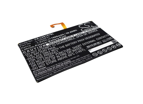 3.8V, Li-Polymer, 7000mAh, Tablet battery fits Lenovo, L14d2p31, A10-70, A10-70f, 26.60Wh Tablet Cameron Sino Technology Limited