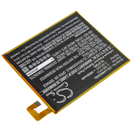 Tablet Battery For Lenovo, Tab M8, Tb8505f 3.85v, 4900mah - 18.87wh Tablet Cameron Sino Technology Limited