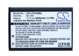 Battery For Lenovo Td16 3.7v, 1000mah - 3.70wh Batteries for Electronics Cameron Sino Technology Limited (Suspended)