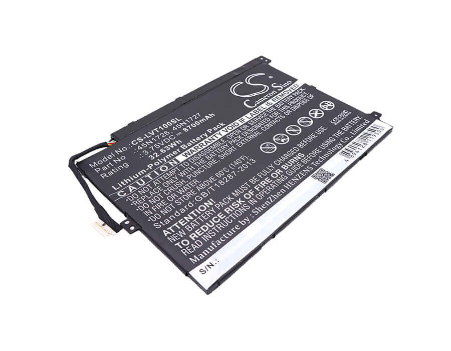 3.75V, Li-Polymer, 8700mAh, Tablet battery fits Lenovo, 1icp4/82/114-2, Thinkpad 10, Z3795, 32.63Wh Tablet Cameron Sino Technology Limited