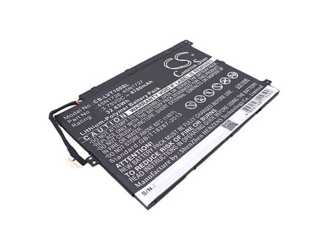 3.75V, Li-Polymer, 8700mAh, Tablet battery fits Lenovo, 1icp4/82/114-2, Thinkpad 10, Z3795, 32.63Wh Tablet Cameron Sino Technology Limited