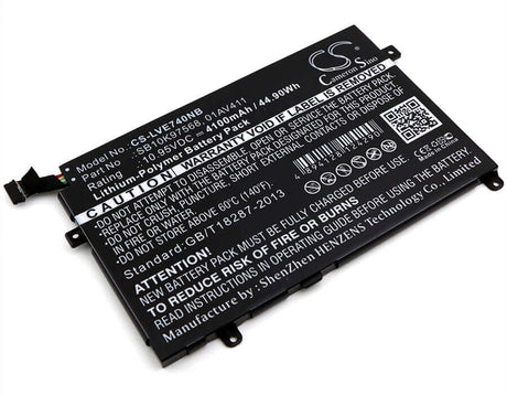 Battery For Lenovo, Thinkpad E470, Thinkpad E470c 10.95v, 4100mah - 44.90wh Notebook, Laptop Cameron Sino Technology Limited   