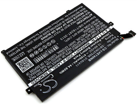 Battery For Lenovo, Thinkpad E470, Thinkpad E470c 10.95v, 4100mah - 44.90wh Notebook, Laptop Cameron Sino Technology Limited   