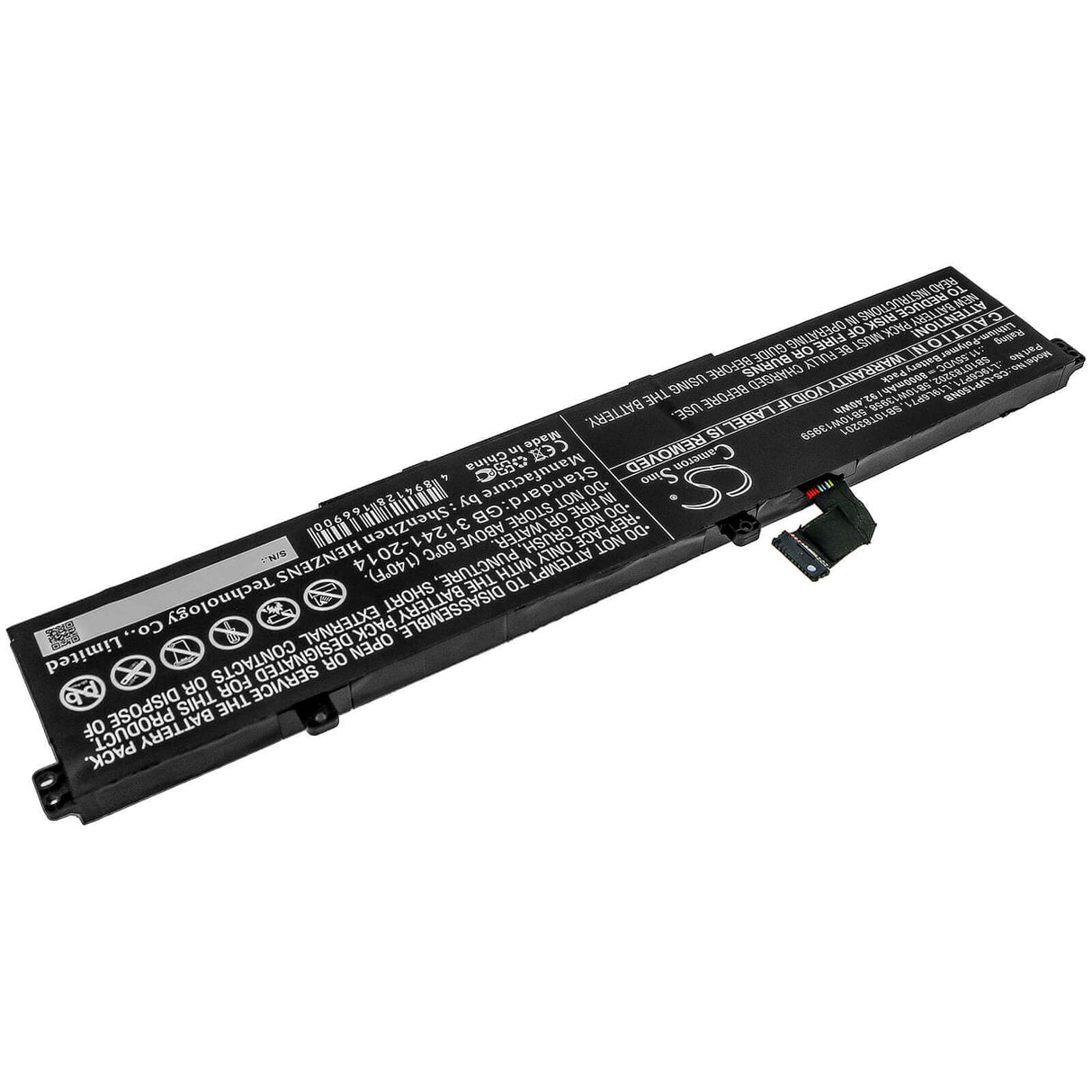 Notebook Battery For Lenovo, Thinkpad P15, Thinkpad P15 Gen 1 20st002dau, Thinkpad P15 Gen 1 20st002fau 11.55v, 8000mah - 92.40wh Notebook, Laptop Cameron Sino Technology Limited