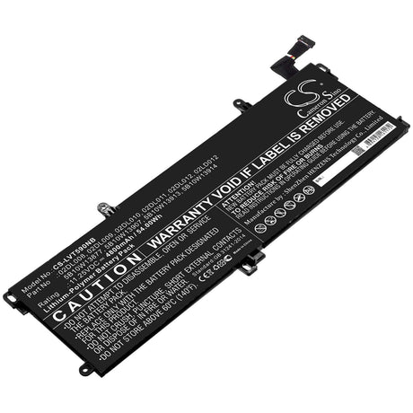 Battery For Lenovo, Thinkpad T15, Thinkpad T15 Gen 1, Thinkpad T15 Gen1-20s7s02u00 11.25v, 4800mah - 54.00wh Notebook, Laptop Cameron Sino Technology Limited   
