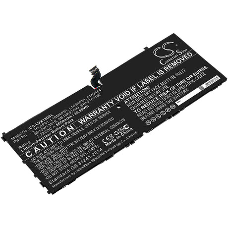7.72V, Li-Polymer, 5050mAh, Tablet battery fits Lenovo, 01av454, Thinkpad X1 3rd, 38.99Wh Tablet Cameron Sino Technology Limited