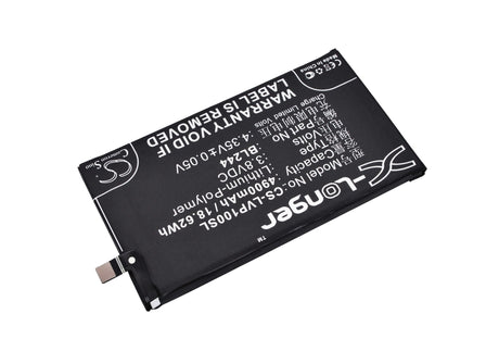 3.8V, Li-Polymer, 4900mAh, SmartPhone battery fits Lenovo, Bl244, P1 Turbo, P1c58, 18.62Wh Mobile, SmartPhone Cameron Sino Technology Limited (Smartphone)