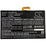 3.8V, Li-Polymer, 8500mAh, Tablet battery fits Lenovo, L15c2p31, Yb1-x90f, Yb1-x90l, 32.30Wh Tablet Cameron Sino Technology Limited