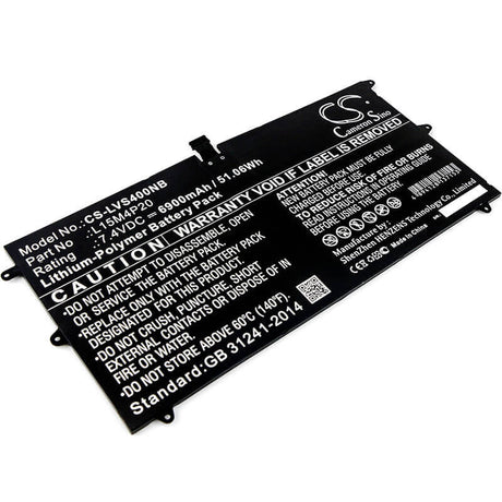 Battery For Lenovo, Yoga 4s, Yoga 900s 12isk, Yoga 900s-12isk 7.4v, 6900mah - 51.06wh Notebook, Laptop Cameron Sino Technology Limited   