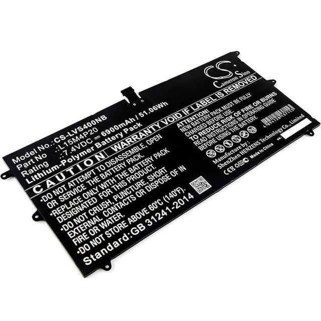Battery For Lenovo, Yoga 4s, Yoga 900s 12isk, Yoga 900s-12isk 7.4v, 6900mah - 51.06wh Notebook, Laptop Cameron Sino Technology Limited   