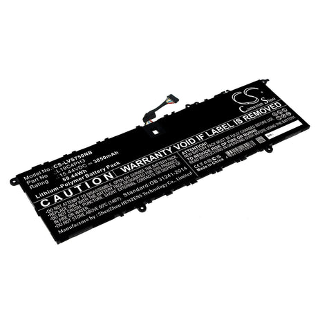 Notebook battery For Lenovo, Yoga S750-14 Pro 15.44v, 3850mah - 59.44wh Notebook, Laptop Cameron Sino Technology Limited