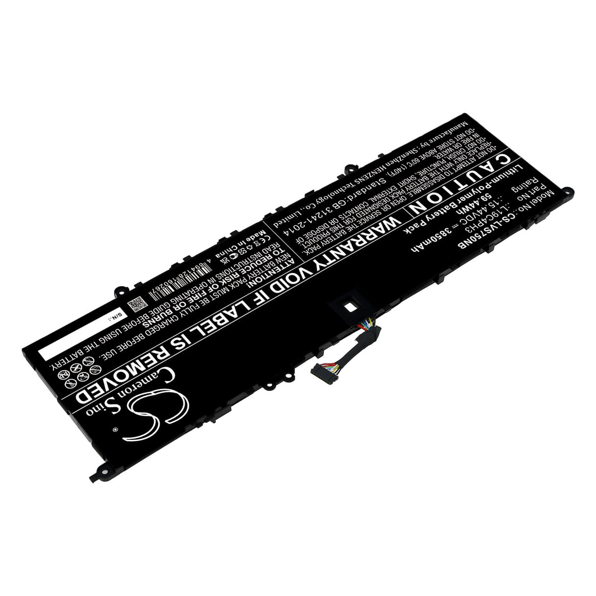 Notebook battery For Lenovo, Yoga S750-14 Pro 15.44v, 3850mah - 59.44wh Notebook, Laptop Cameron Sino Technology Limited