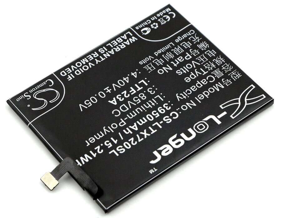 3.85V, Li-Polymer, 3950mAh, SmartPhone battery fits Letv, Ltf23a, Le Pro 3, X720, 15.21Wh Mobile, SmartPhone Cameron Sino Technology Limited (Smartphone)