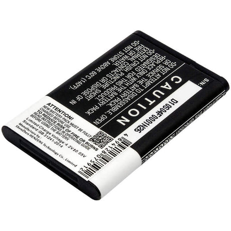 3.7V, Li-ion, 1200mAh, Remote Control battery fits Letv, Probat, Rti, Rc60tp6, S40, S50, 4.44Wh Remote Control Cameron Sino Technology Limited