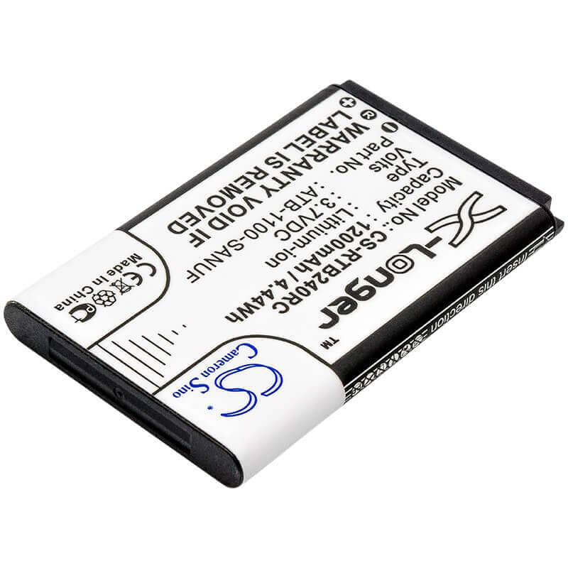 3.7V, Li-ion, 1200mAh, Remote Control battery fits Letv, Probat, Rti, Rc60tp6, S40, S50, 4.44Wh Remote Control Cameron Sino Technology Limited