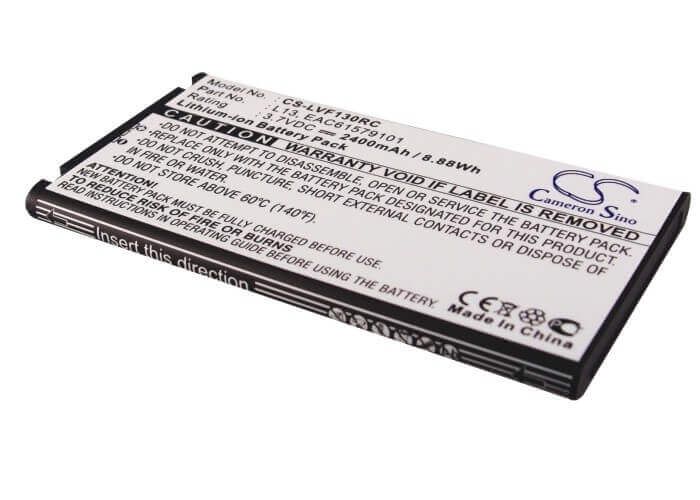 3.7V, Li-ion, 2400mAh, Hotspot battery fits Lg, Ntt Docomo, Eac61579101, Agl29141, L09c, 8.88Wh Hotspot Cameron Sino Technology Limited