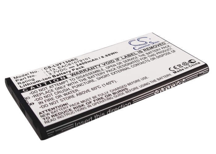 3.7V, Li-ion, 2400mAh, Hotspot battery fits Lg, Ntt Docomo, Eac61579101, Agl29141, L09c, 8.88Wh Hotspot Cameron Sino Technology Limited