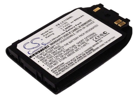 3.7V, Li-ion, 800mAh, SmartPhone battery fits Lg, Lglp-gadm, C1150, 2.96Wh Mobile, SmartPhone Cameron Sino Technology Limited (Suspended)