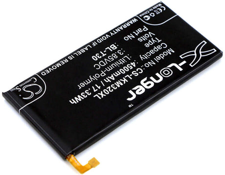 3.85V, Li-Polymer, 4500mAh, SmartPhone battery fits Tracfone, Lg, Bl-t30, Fiesta, Fiesta 2 Lte, 17.33Wh Mobile, SmartPhone Cameron Sino Technology Limited (Smartphone)