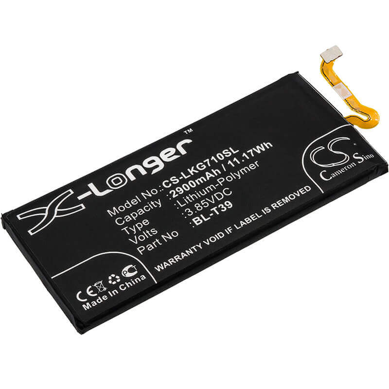 3.85V, Li-Polymer, 2900mAh, SmartPhone battery fits Lg, Bl-t39, Arena 2, Aristo 4 Plus, 11.17Wh Mobile, SmartPhone Cameron Sino Technology Limited (Smartphone)