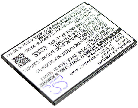 3.85V, Li-ion, 2200mAh, SmartPhone battery fits Lg, Bl-46g1f, Grace, Harmony, 8.47Wh Mobile, SmartPhone Cameron Sino Technology Limited (Smartphone)