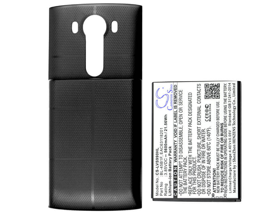 3.85V, Li-ion, 5600mAh, SmartPhone battery fits Lg, Bl-45b1f, H900, H901, 21.56Wh Mobile, SmartPhone Cameron Sino Technology Limited (Suspended)