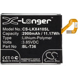3.85V, Li-Polymer, 2900mAh, SmartPhone battery fits Lg, Bl-t36, Harmony 2, Harmony 2 Lte-a, 11.17Wh Mobile, SmartPhone Cameron Sino Technology Limited (Smartphone)