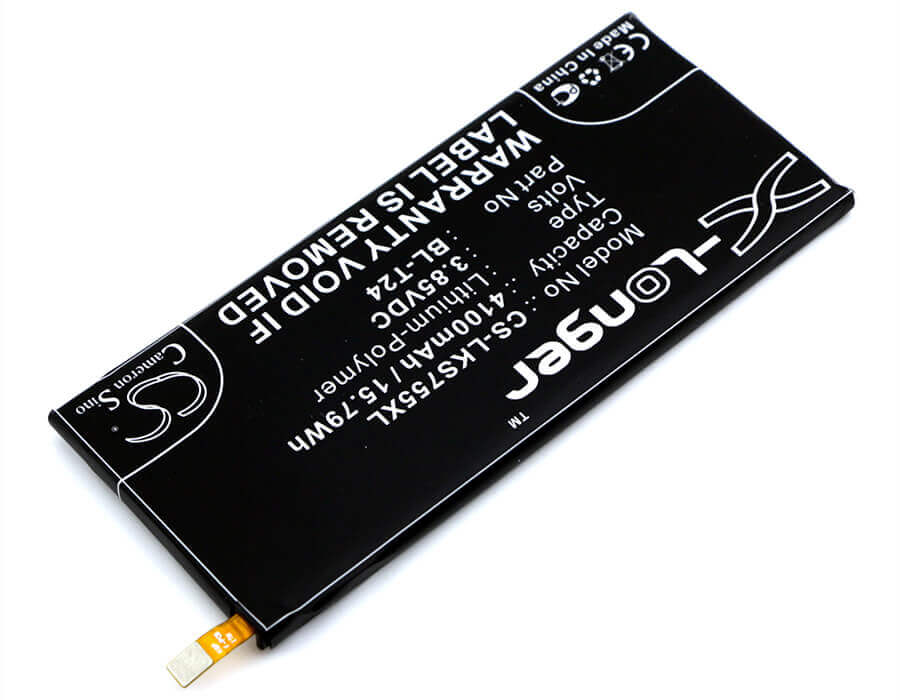 3.85V, Li-Polymer, 4100mAh, SmartPhone battery fits Lg, Bl-t24, H700, K212, 15.79Wh Mobile, SmartPhone Cameron Sino Technology Limited (Smartphone)