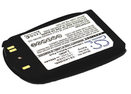 3.7V, Li-ion, 650mAh, SmartPhone battery fits Lg, Lgli-gaem, Kg220, Kg228, 2.41Wh Mobile, SmartPhone Cameron Sino Technology Limited (Suspended)