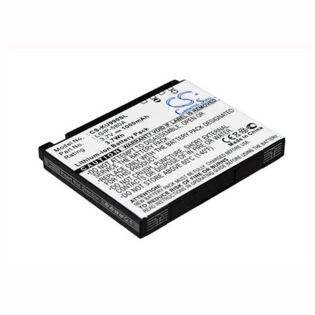 3.7V, Li-ion, 1000mAh, SmartPhone battery fits Lg, Lgip-580a, Cu915, Cu915vu, 3.7Wh Mobile, SmartPhone Cameron Sino Technology Limited (Suspended)