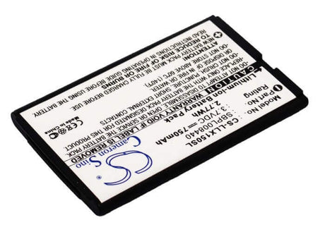 Battery For Lg Lx150, Lx-150, Lx240 3.7v, 750mah - 2.78wh Batteries for Electronics Cameron Sino Technology Limited (Suspended)   