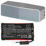 7.4V, Li-ion, 2500mAh, Speaker battery fits Lg, Music Flow P7, Np7550, 18.50Wh Speaker Cameron Sino Technology Limited