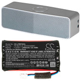 7.4V, Li-ion, 3400mAh, Speaker battery fits Lg, Music Flow P7, Np7550, 25.16Wh Speaker Cameron Sino Technology Limited
