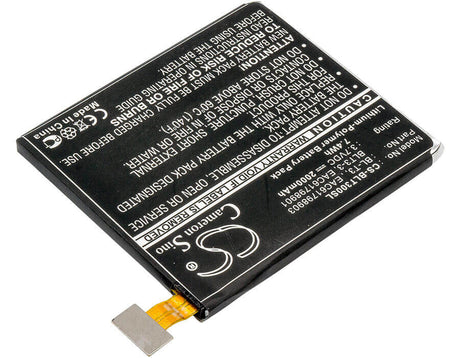 3.7V, Li-Polymer, 2000mAh, Tablet battery fits Lg, Bl-t3, F100, F100k, 7.4Wh Tablet Cameron Sino Technology Limited