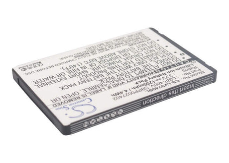 3.7V, Li-ion, 1200mAh, SmartPhone battery fits Verizon, Lgip-400v, Ally Vs740, Ally Vs750, 4.44Wh Mobile, SmartPhone Cameron Sino Technology Limited (Suspended)